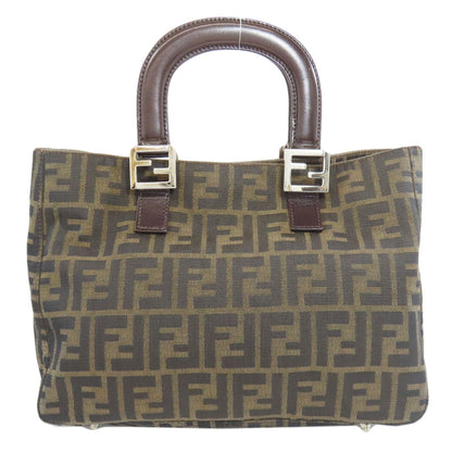FENDI Zucca pattern Tote Bag Canvas Ladies [Used]
