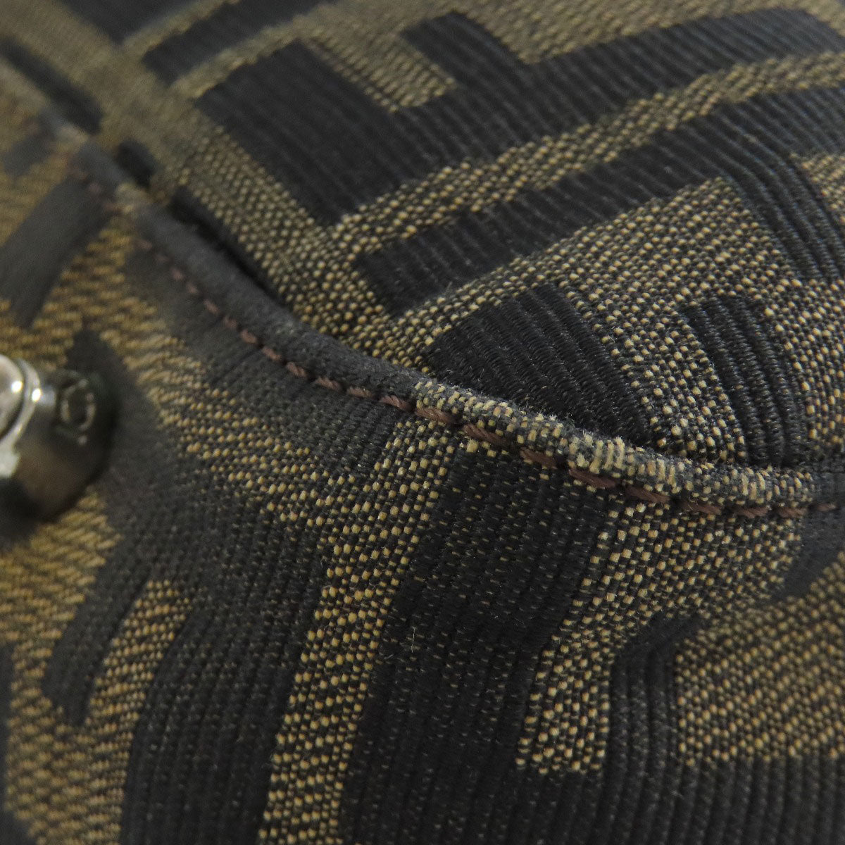 FENDI Zucca pattern Tote Bag Canvas Ladies [Used]