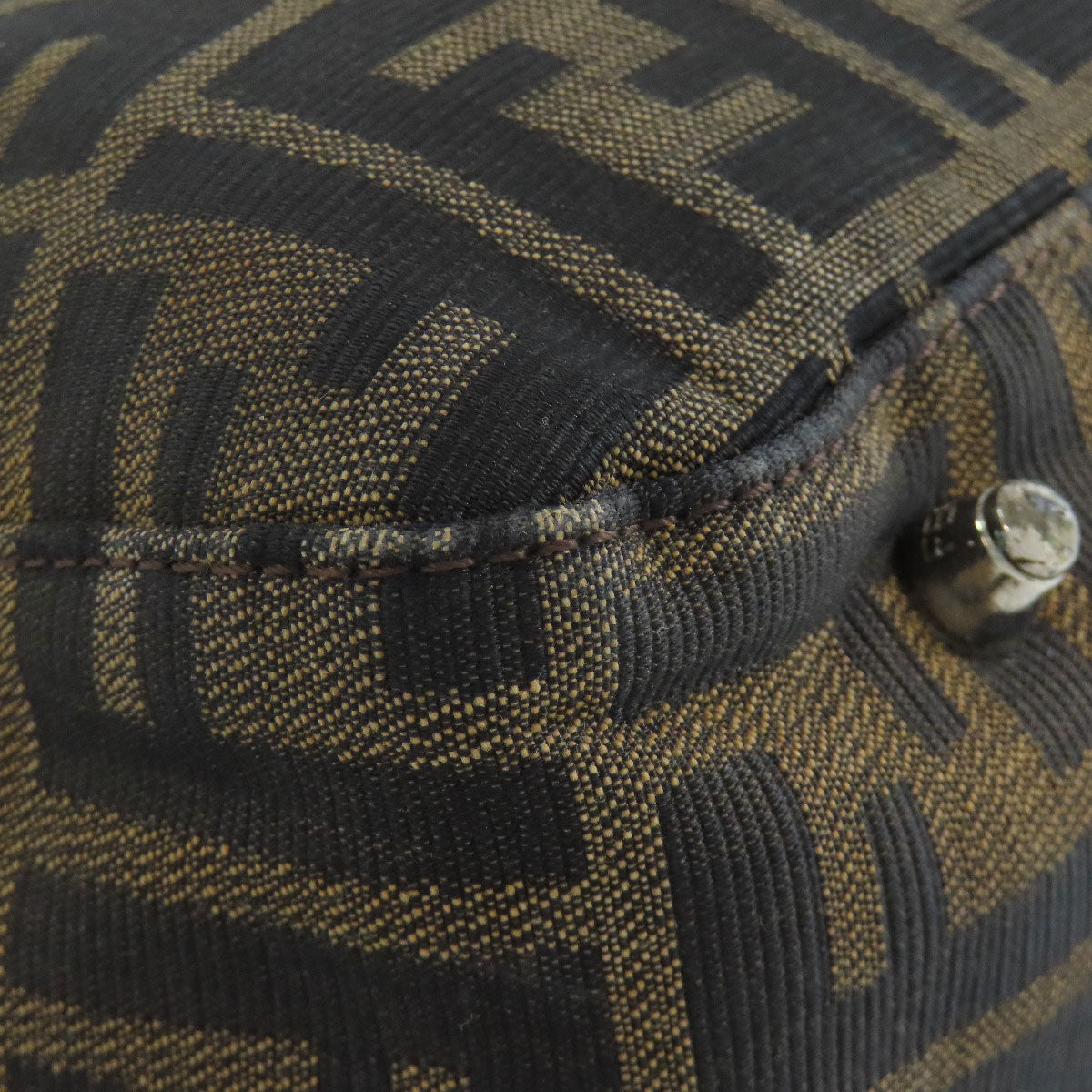 FENDI Zucca pattern Tote Bag Canvas Ladies [Used]