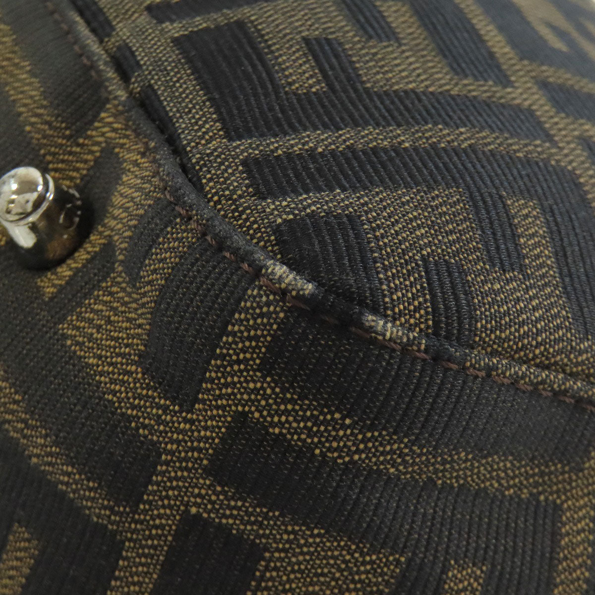 FENDI Zucca pattern Tote Bag Canvas Ladies [Used]