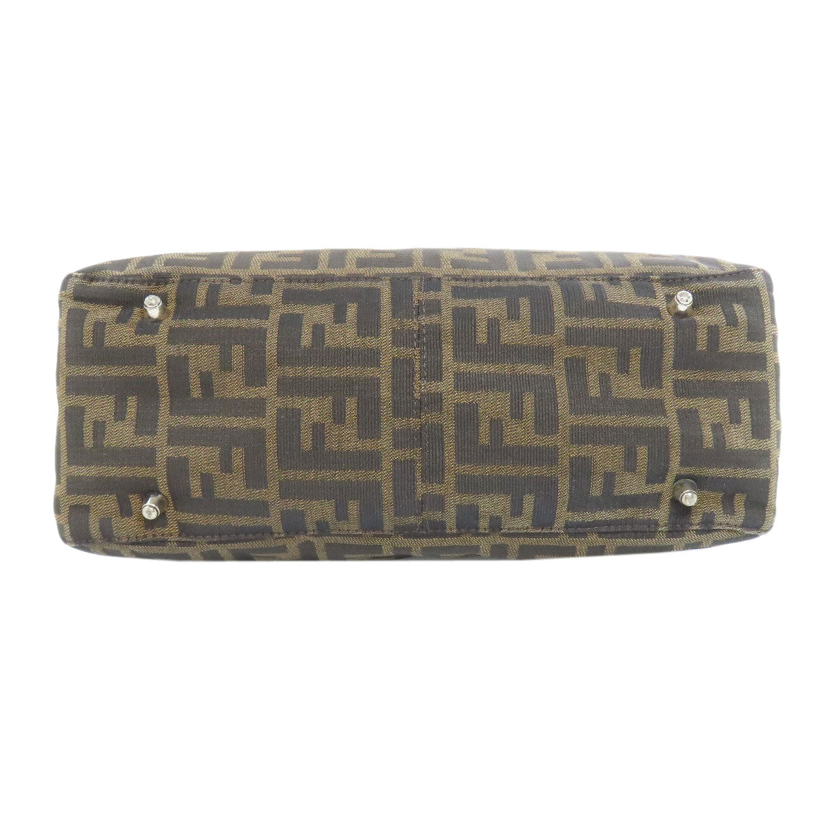 FENDI Zucca pattern Tote Bag Canvas Ladies [Used]