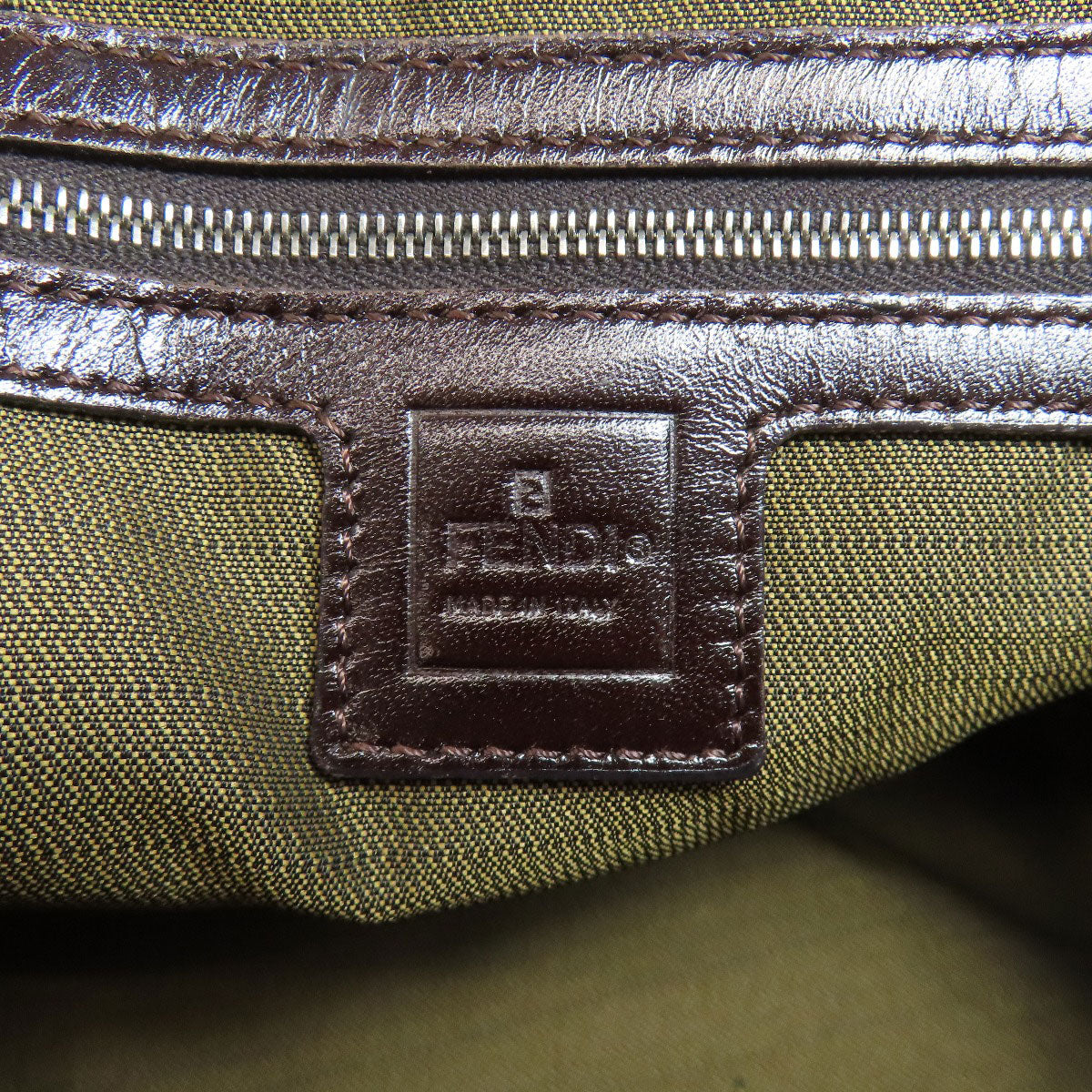 FENDI Zucca pattern Tote Bag Canvas Ladies [Used]