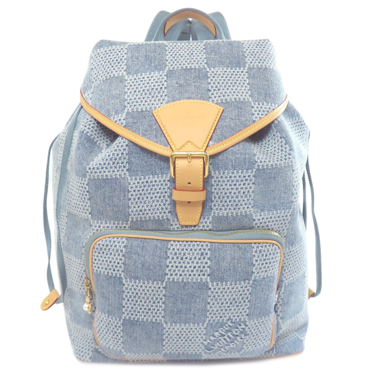 LOUIS VUITTON N40708 24AW Montsouris 3D Backpack Â· Daypack Denim Ladies [Used]