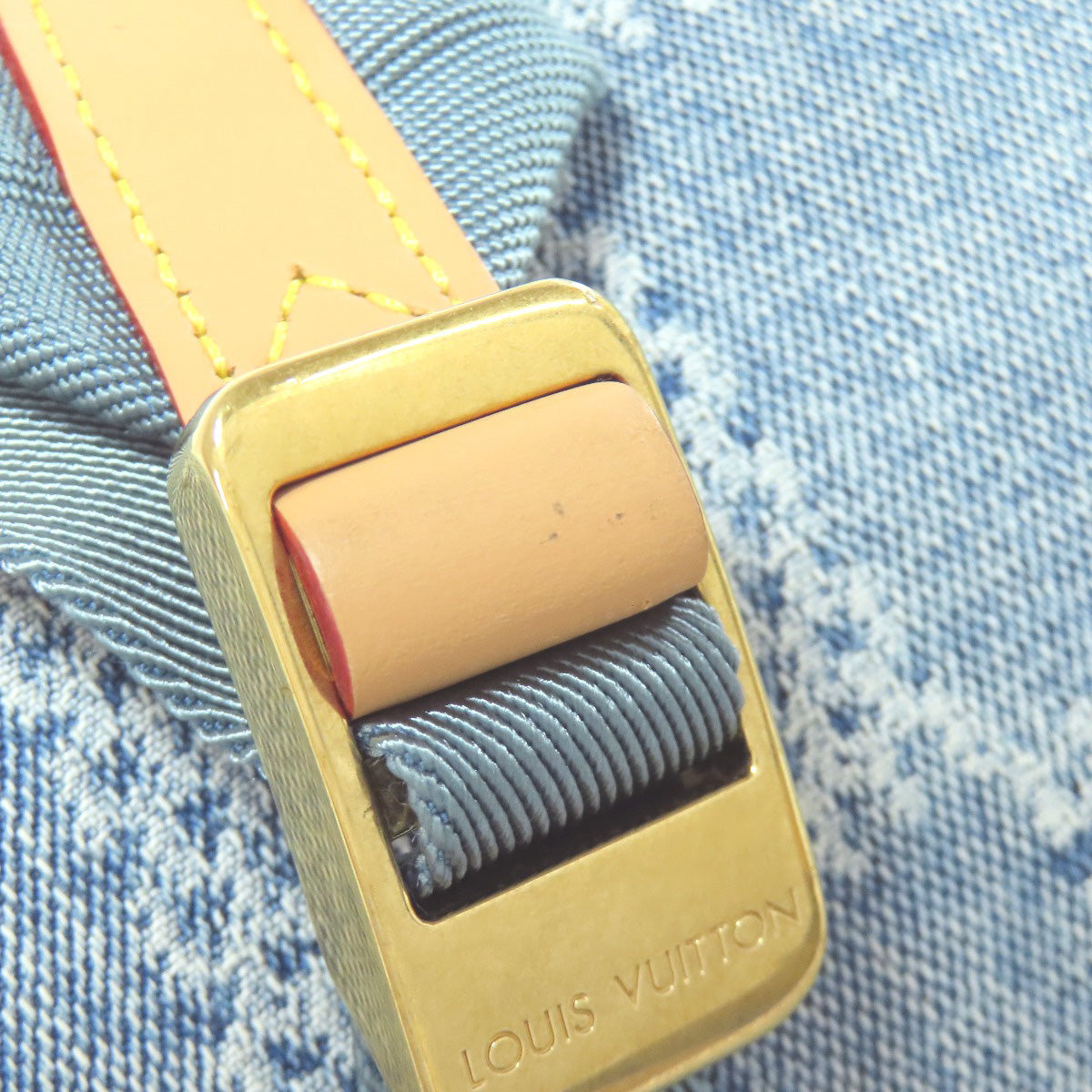 LOUIS VUITTON N40708 24AW Montsouris 3D Backpack Â· Daypack Denim Ladies [Used]