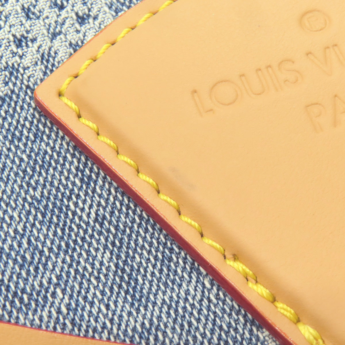 LOUIS VUITTON N40708 24AW Montsouris 3D Backpack Â· Daypack Denim Ladies [Used]