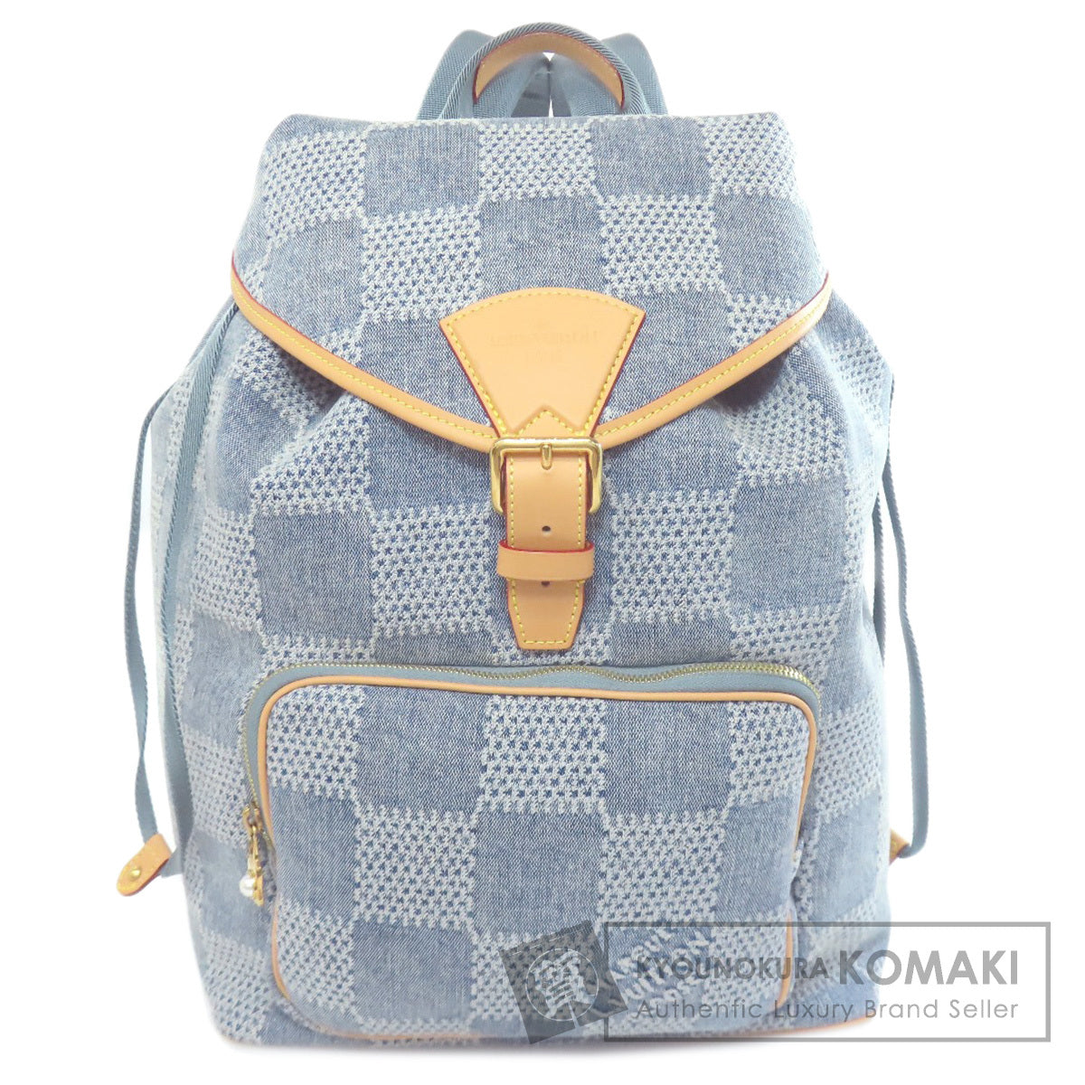 LOUIS VUITTON N40708 24AW Montsouris 3D Backpack Â· Daypack Denim Ladies [Used]
