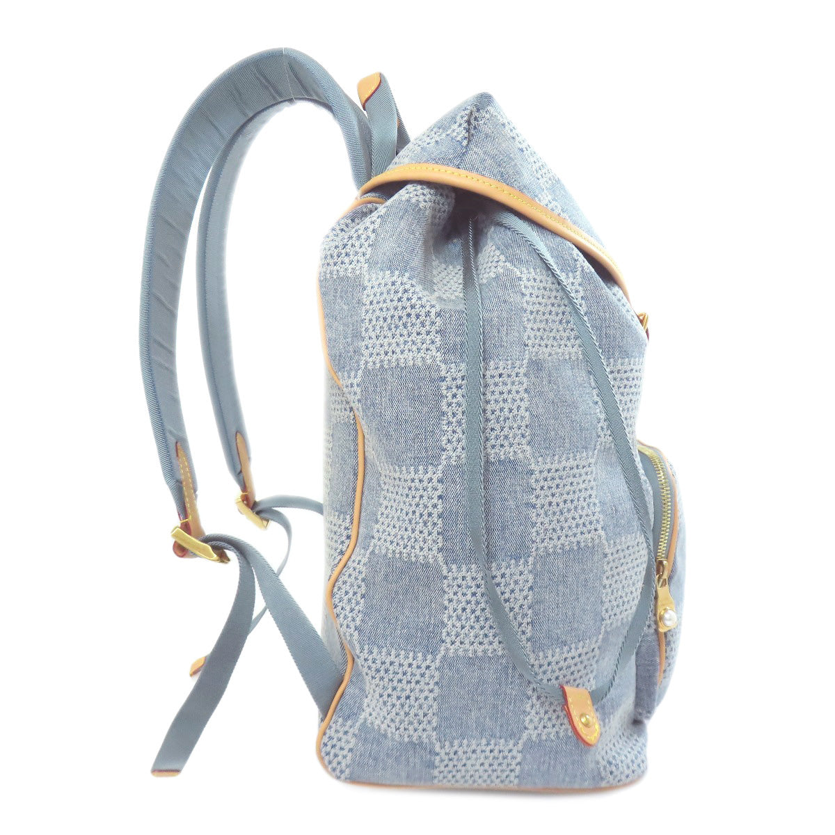 LOUIS VUITTON N40708 24AW Montsouris 3D Backpack Â· Daypack Denim Ladies [Used]