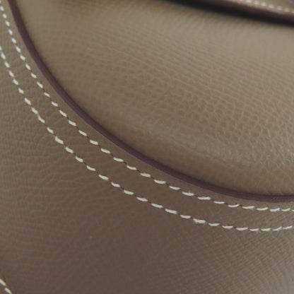 HERMES Della Cavalleria Elan Etoupe SilverHardware Shoulder Bag Epsom Ladies [Used]