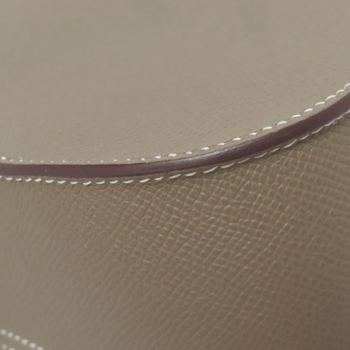 HERMES Della Cavalleria Elan Etoupe SilverHardware Shoulder Bag Epsom Ladies [Used]