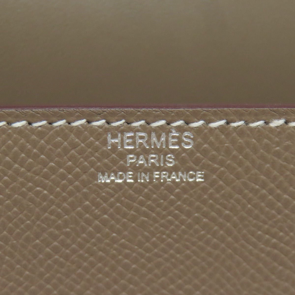 HERMES Della Cavalleria Elan Etoupe SilverHardware Shoulder Bag Epsom Ladies [Used]