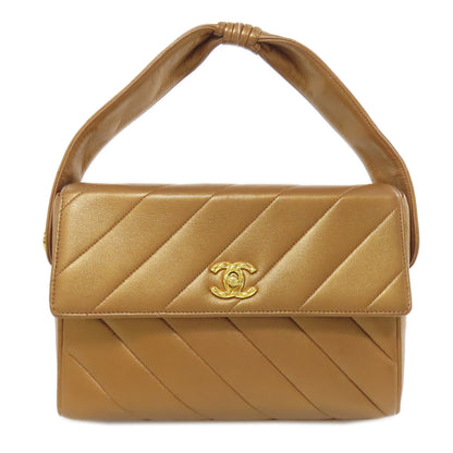 CHANEL COCO Mark Handbag Calf Ladies [Used]