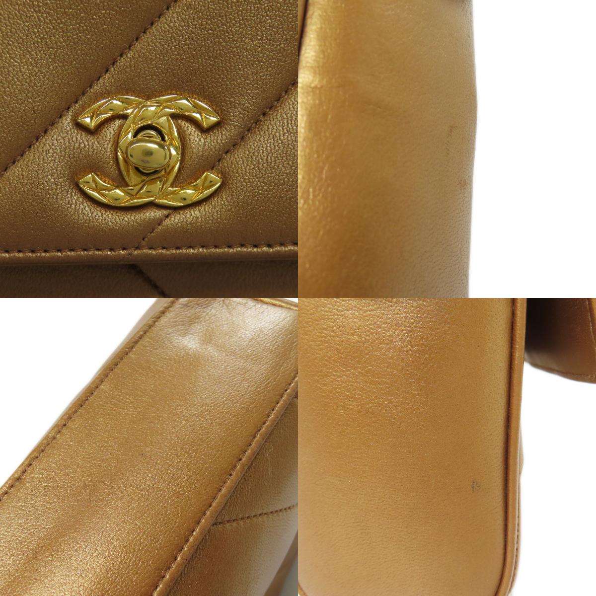 CHANEL COCO Mark Handbag Calf Ladies [Used]