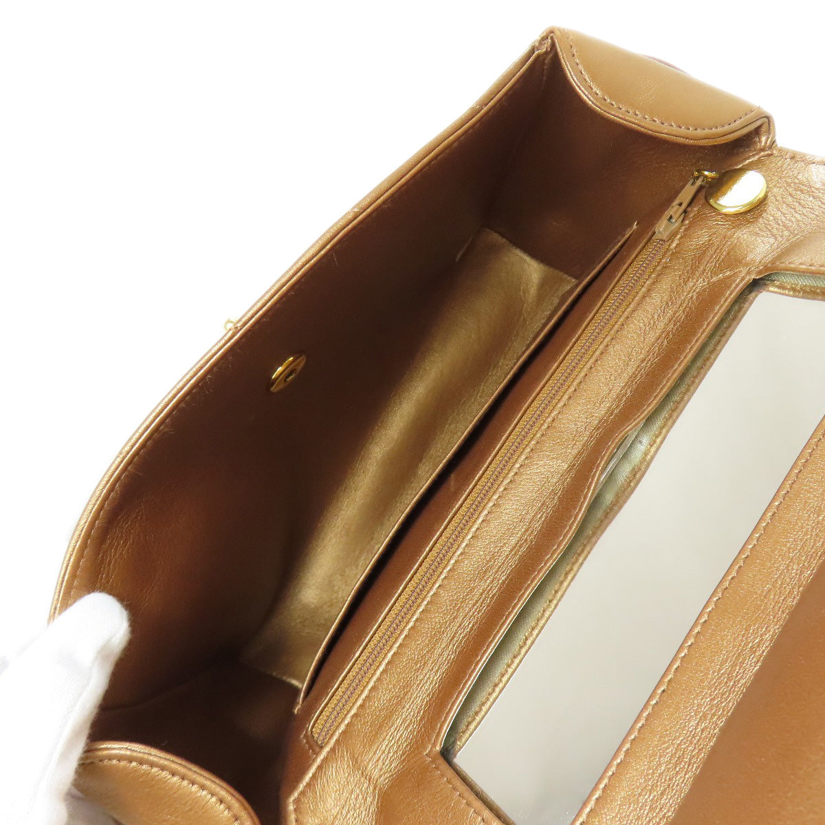 CHANEL COCO Mark Handbag Calf Ladies [Used]