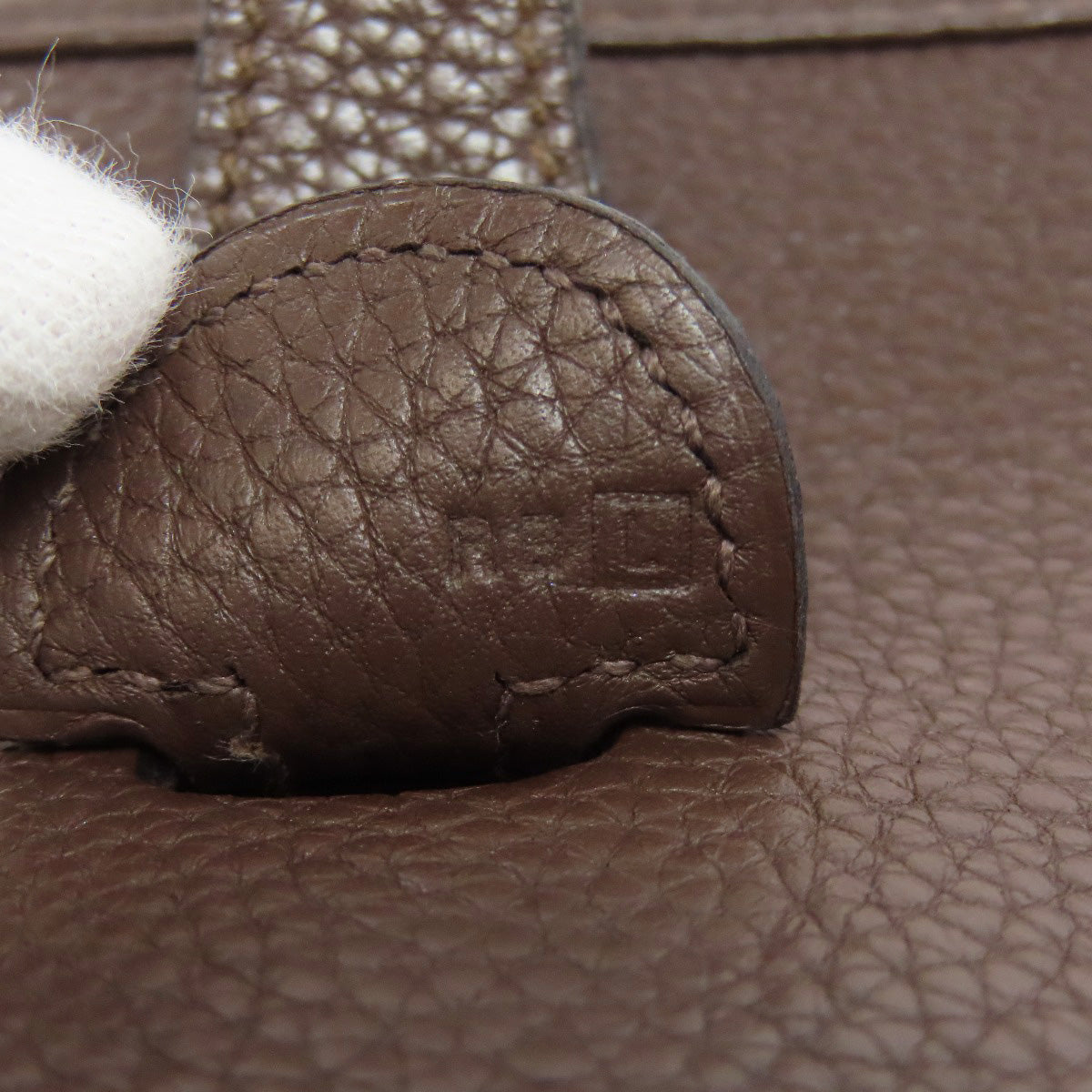 HERMES Evelyne3 Chocolat SilverHardware Shoulder Bag Taurillon Clemence Ladies [Used]