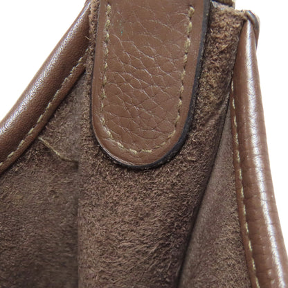 HERMES Evelyne3 Chocolat SilverHardware Shoulder Bag Taurillon Clemence Ladies [Used]