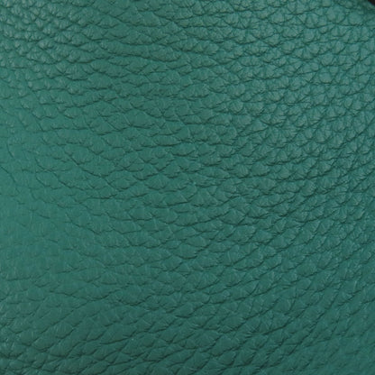 HERMES Garden Party PM Malachite SilverHardware Tote Bag Negonda Ladies [Used]