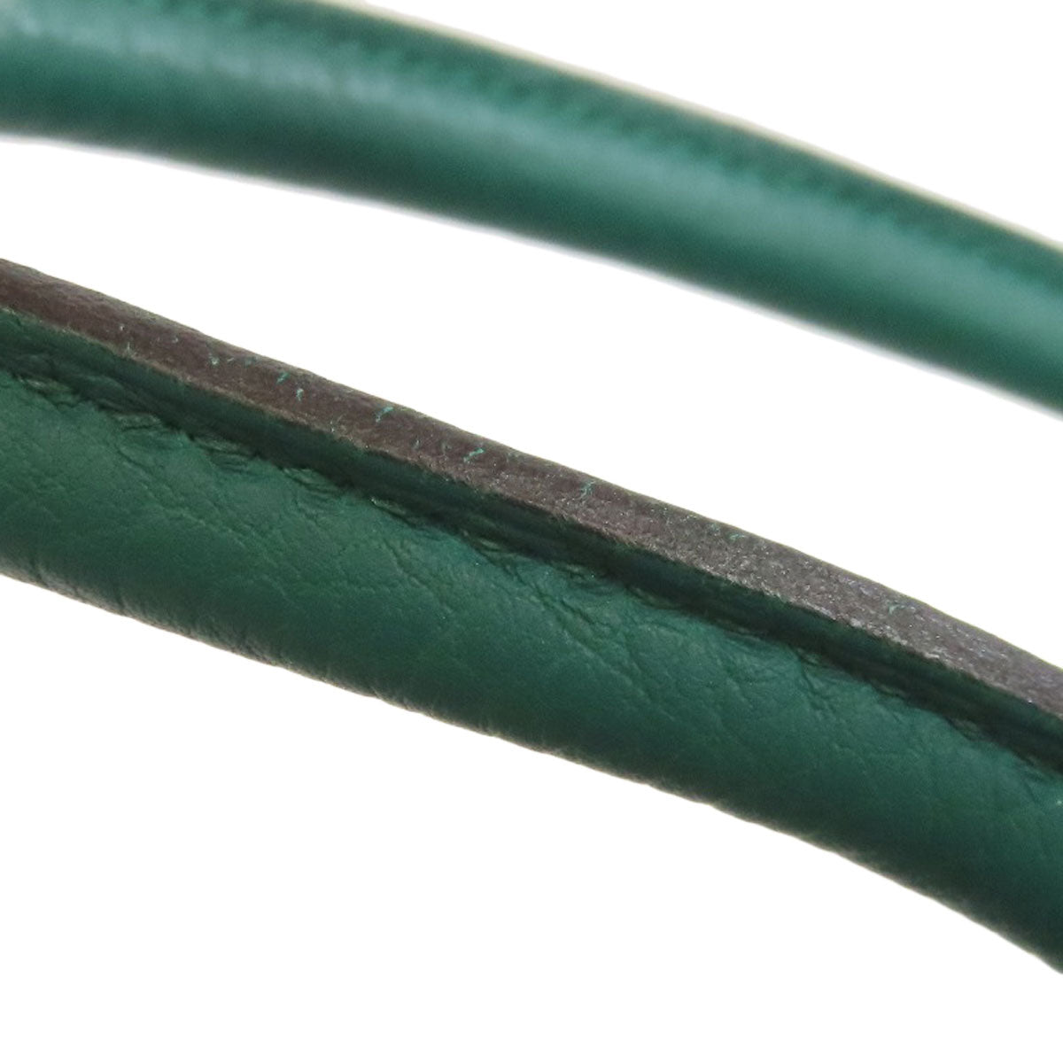 HERMES Garden Party PM Malachite SilverHardware Tote Bag Negonda Ladies [Used]