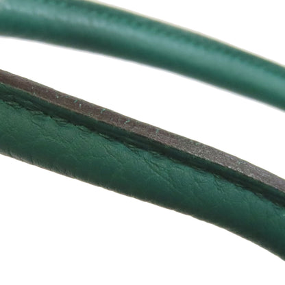 HERMES Garden Party PM Malachite SilverHardware Tote Bag Negonda Ladies [Used]