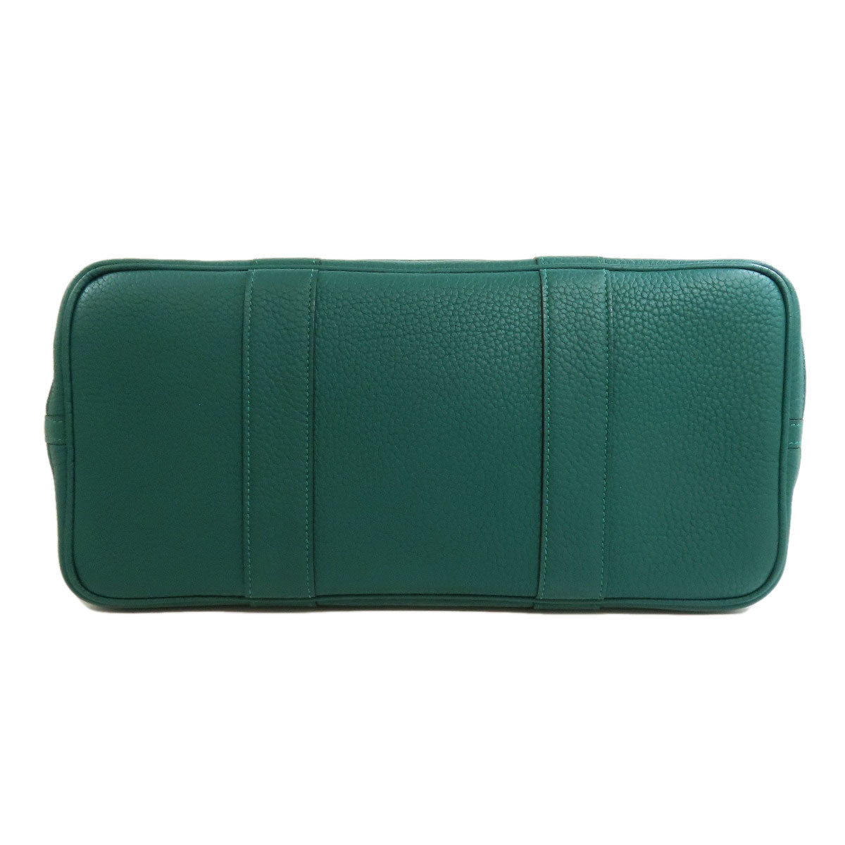 HERMES Garden Party PM Malachite SilverHardware Tote Bag Negonda Ladies [Used]