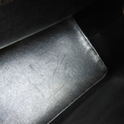 CHANEL Medallion GoldHardware Tote Bag Grained Calfskin Skin Ladies [Used]