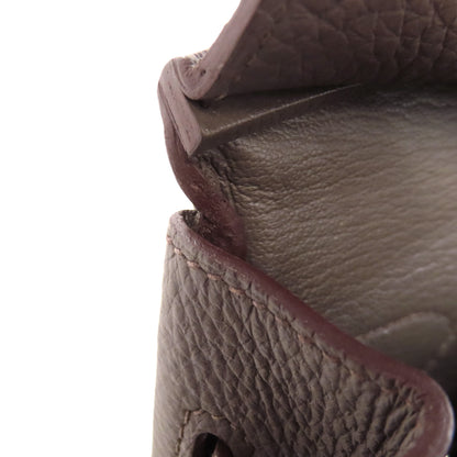 HERMES Birkin 30 Ethane SilverHardware Handbag Taurillon Clemence Ladies [Used]