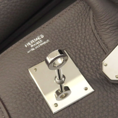 HERMES Birkin 30 Ethane SilverHardware Handbag Taurillon Clemence Ladies [Used]