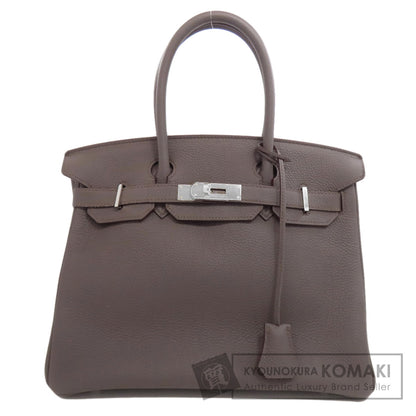 HERMES Birkin 30 Ethane SilverHardware Handbag Taurillon Clemence Ladies [Used]