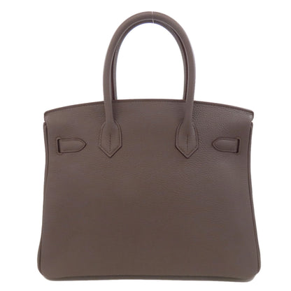 HERMES Birkin 30 Ethane SilverHardware Handbag Taurillon Clemence Ladies [Used]