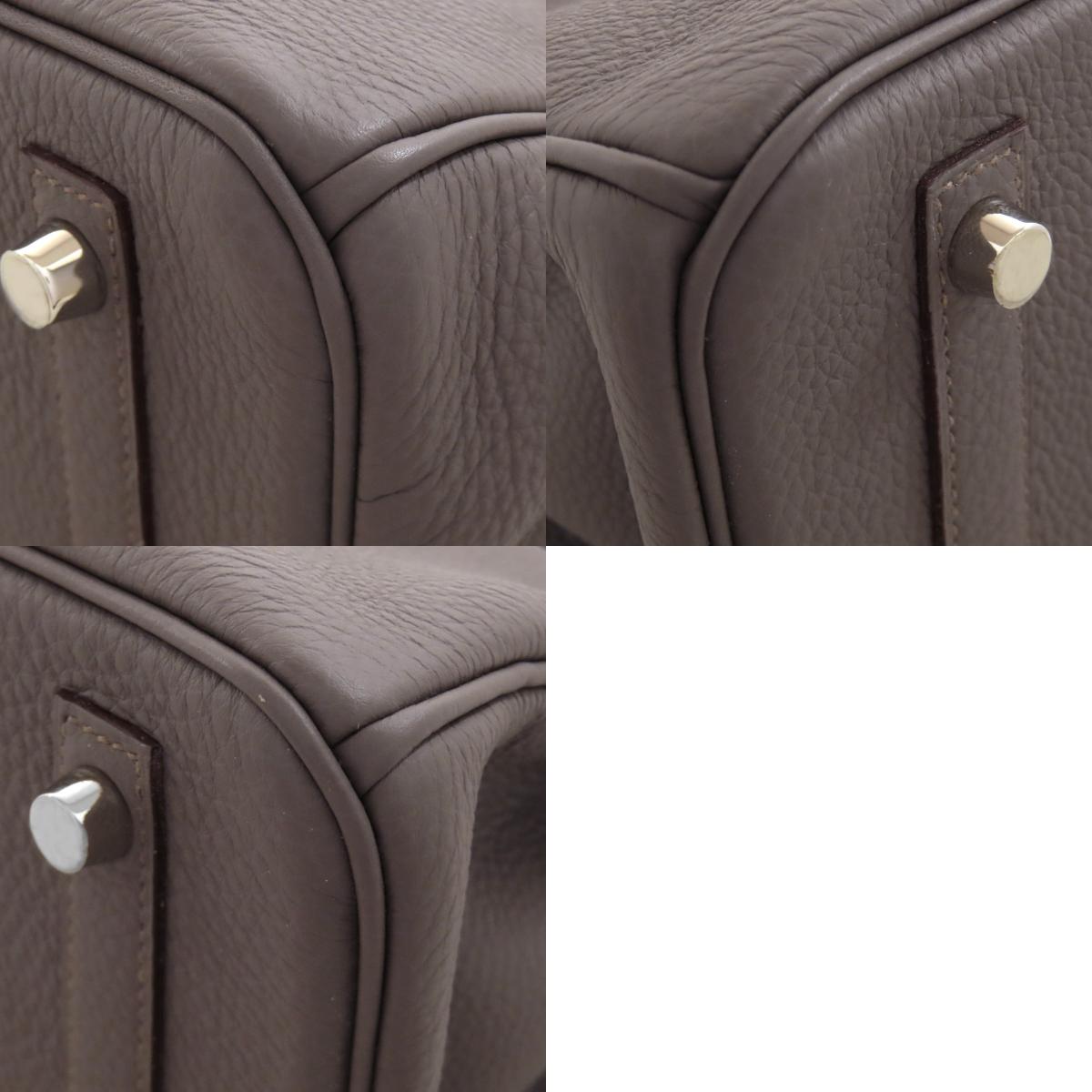 HERMES Birkin 30 Ethane SilverHardware Handbag Taurillon Clemence Ladies [Used]