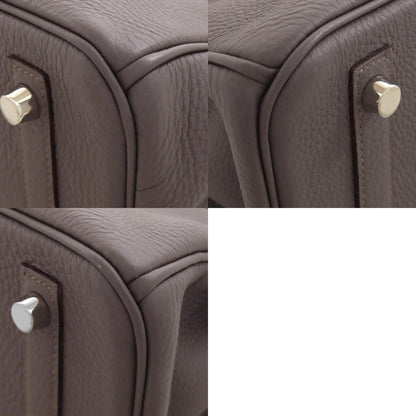 HERMES Birkin 30 Ethane SilverHardware Handbag Taurillon Clemence Ladies [Used]