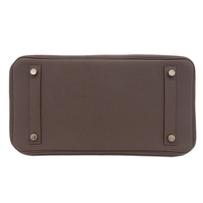 HERMES Birkin 30 Ethane SilverHardware Handbag Taurillon Clemence Ladies [Used]