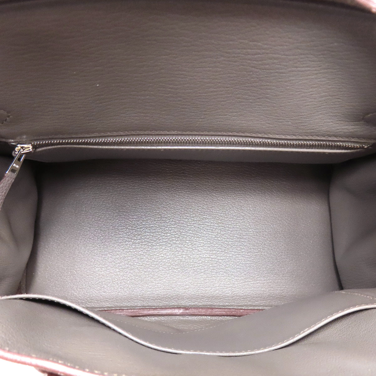 HERMES Birkin 30 Ethane SilverHardware Handbag Taurillon Clemence Ladies [Used]