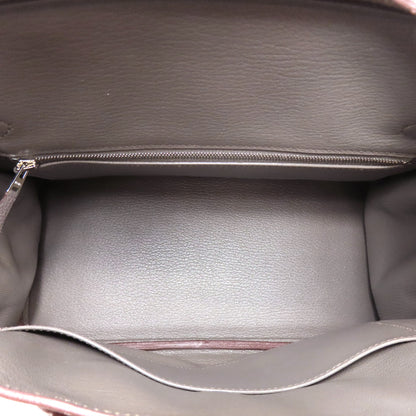 HERMES Birkin 30 Ethane SilverHardware Handbag Taurillon Clemence Ladies [Used]