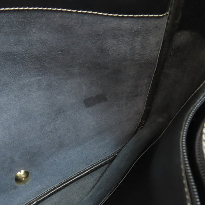 CHRISTIAN DIOR logo Shoulder Bag Leather Ladies [Used]