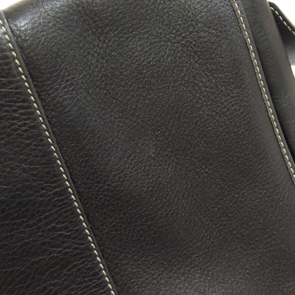 CHRISTIAN DIOR logo Shoulder Bag Leather Ladies [Used]