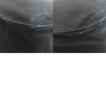 CHRISTIAN DIOR logo Shoulder Bag Leather Ladies [Used]