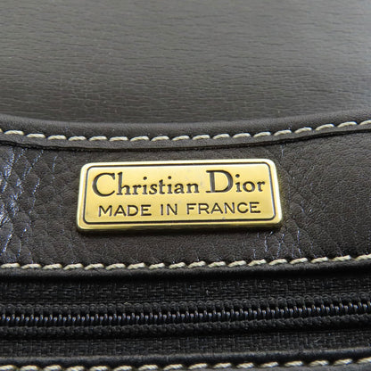 CHRISTIAN DIOR logo Shoulder Bag Leather Ladies [Used]