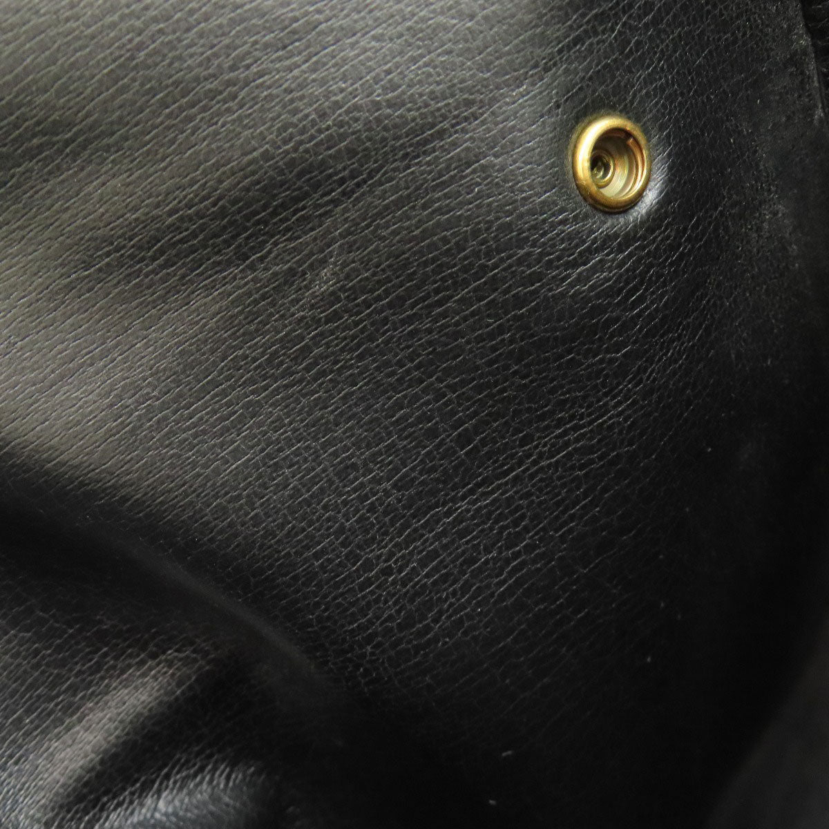 CHRISTIAN DIOR logo Shoulder Bag Leather Ladies [Used]