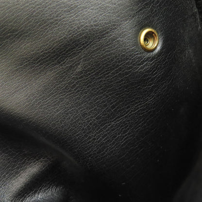 CHRISTIAN DIOR logo Shoulder Bag Leather Ladies [Used]