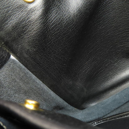 CHRISTIAN DIOR logo Shoulder Bag Leather Ladies [Used]