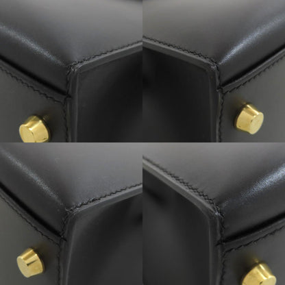 HERMES Kelly 32 Outside Stitching GoldHardware Handbag Box calf Ladies [Used]