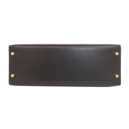 HERMES Kelly 32 Outside Stitching GoldHardware Handbag Box calf Ladies [Used]