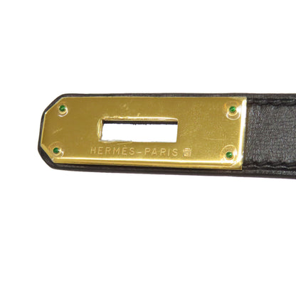 HERMES Kelly 32 Outside Stitching GoldHardware Handbag Box calf Ladies [Used]