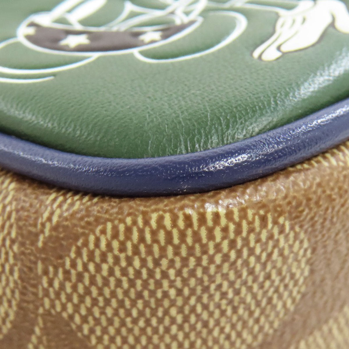 COACH C0821 Mickey collaboration Shoulder Bag Leather PVCLadies [Used]