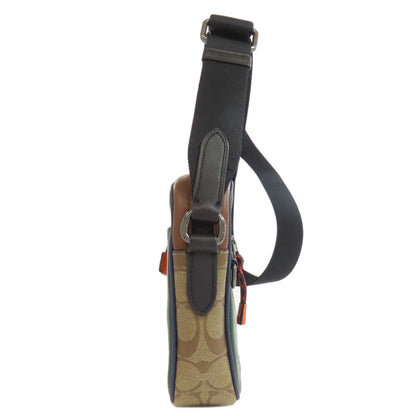 COACH C0821 Mickey collaboration Shoulder Bag Leather PVCLadies [Used]