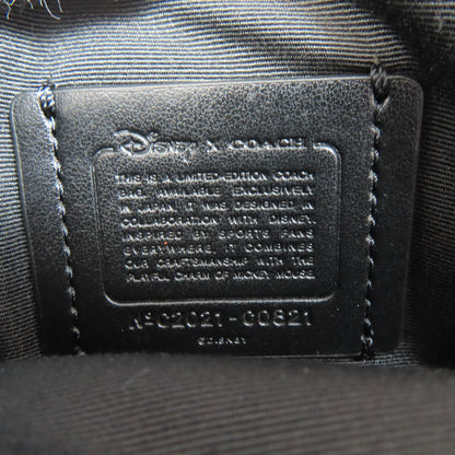 COACH C0821 Mickey collaboration Shoulder Bag Leather PVCLadies [Used]