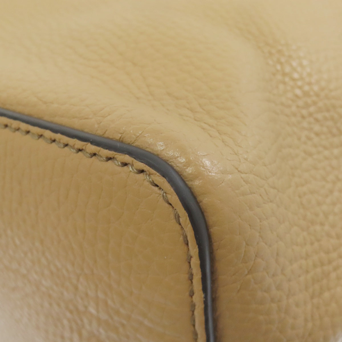 GUCCI 536194 Outlet One Belt Interlocking G Tote Bag Leather Ladies [Used]