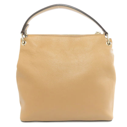 GUCCI 536194 Outlet One Belt Interlocking G Tote Bag Leather Ladies [Used]