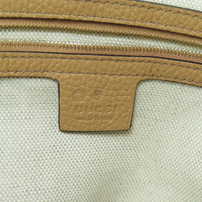 GUCCI 536194 Outlet One Belt Interlocking G Tote Bag Leather Ladies [Used]