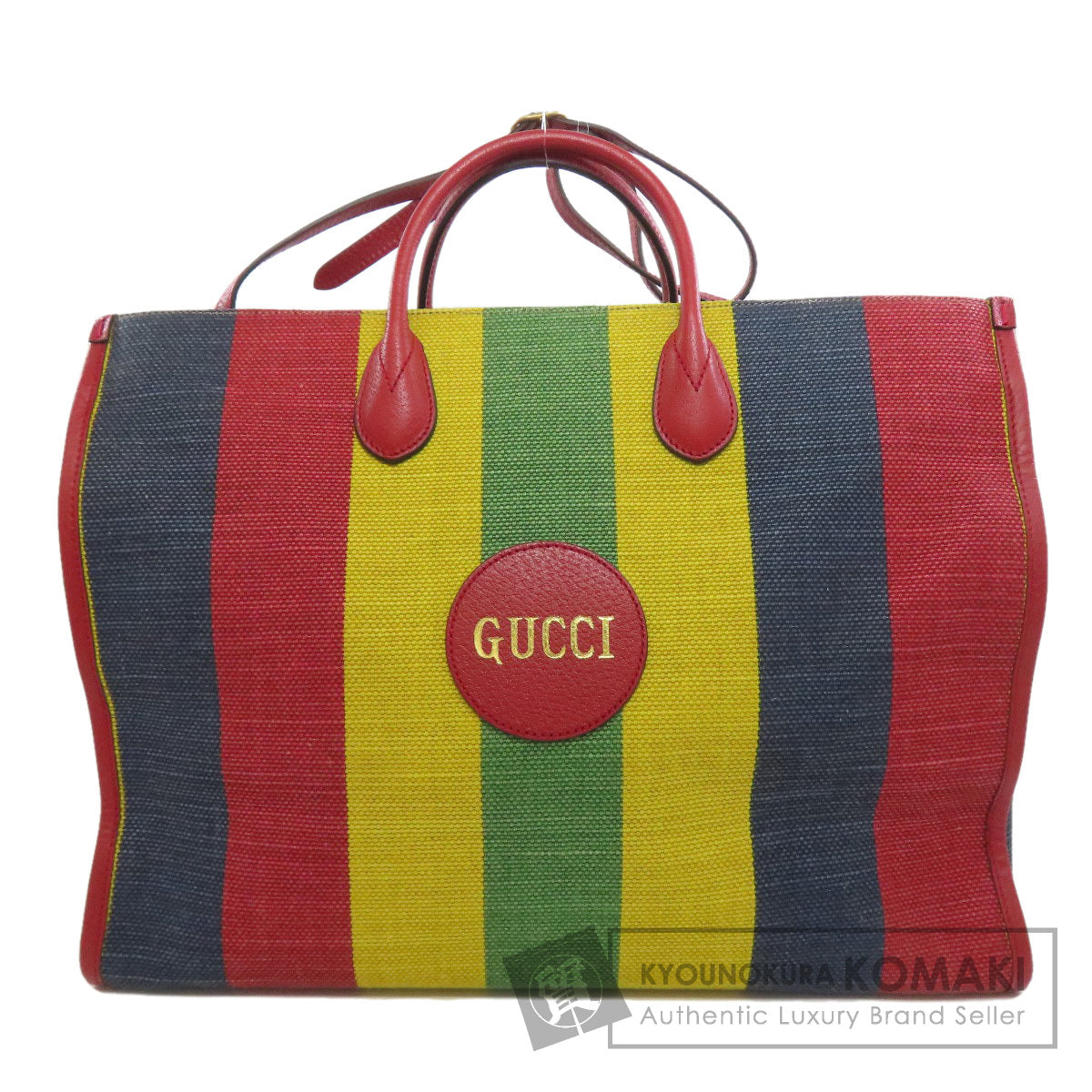 GUCCI 630358 Viadera 2WAY Handbag Canvas LeatherLadies [Used]